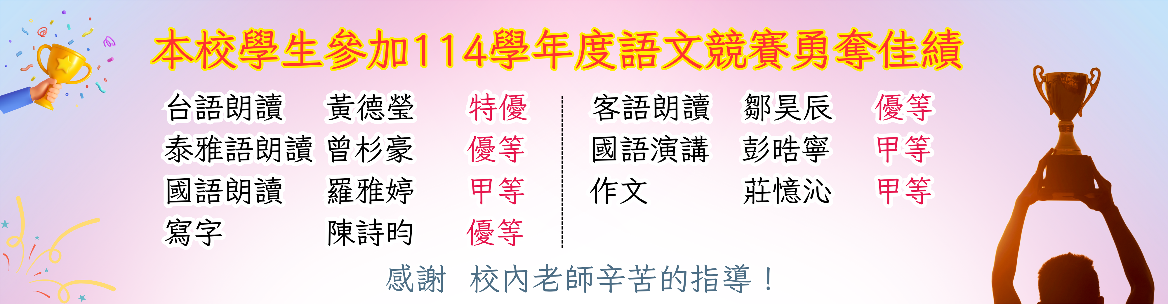 114語文競賽